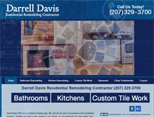 Tablet Screenshot of darrell-davis-inc.com